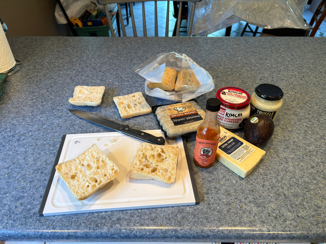 Hope's Kimchi Breakfast Sandwich